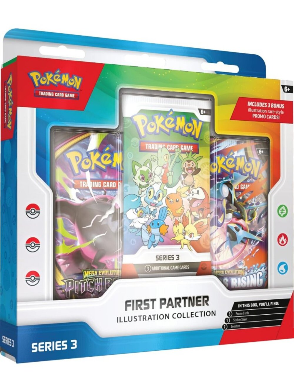 First Partner Illustration Collection Series 3 - Pokémon Trading Card Game Set